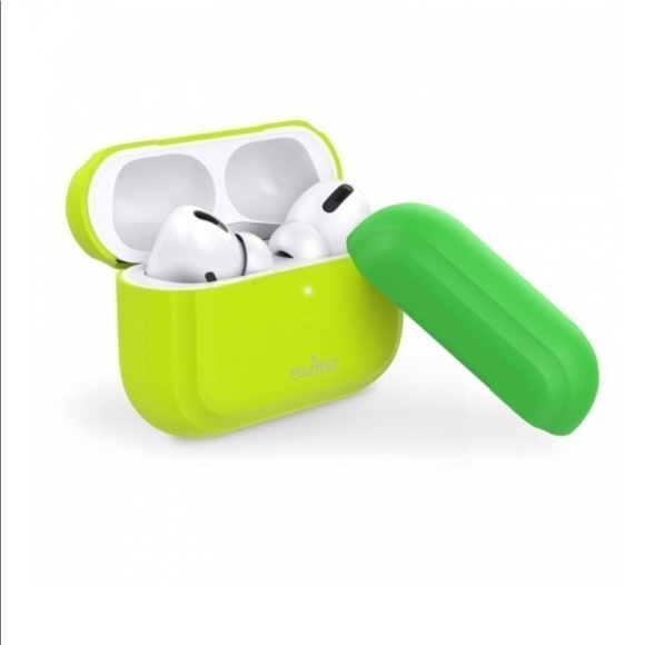 PURO Case fluo ICON Case Airpods Pro green - Picture 2 of 3
